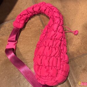 Boutique Quilted Bag Bubble Gum Pink